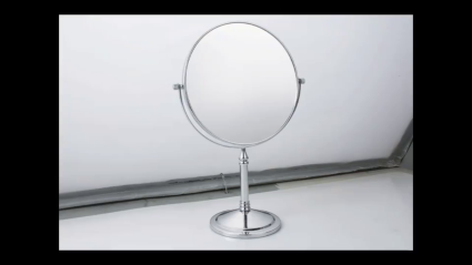 Fyeer 8 Inch Double Side Table Makeup Mirror