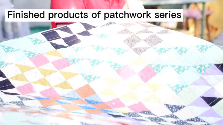 Finished product of patchwork series