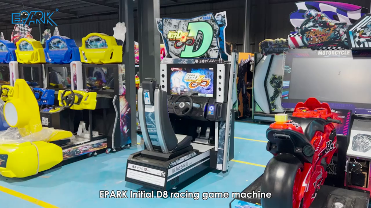 Initial D8 racing game machine