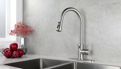 Fyeer Touchless Kitchen Faucet with Pull Out Spray