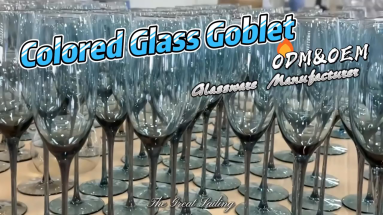 Handcrafted Cobalt Elegance: The Art of Blue Glass Goblets | ZGS Glass
