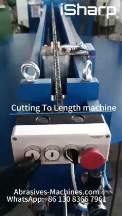 Cutting to length machine