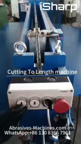 Cutting to length machine