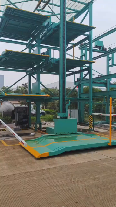 Four-story non-avoidance garage