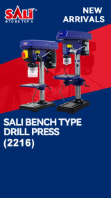 SALI BENCH TYPE DRILL PRESS (2216)
Power, Precision, Reliability – All in One
