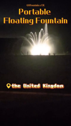 GOFountain Project: Porable Floating Fountain in the United Kingdom