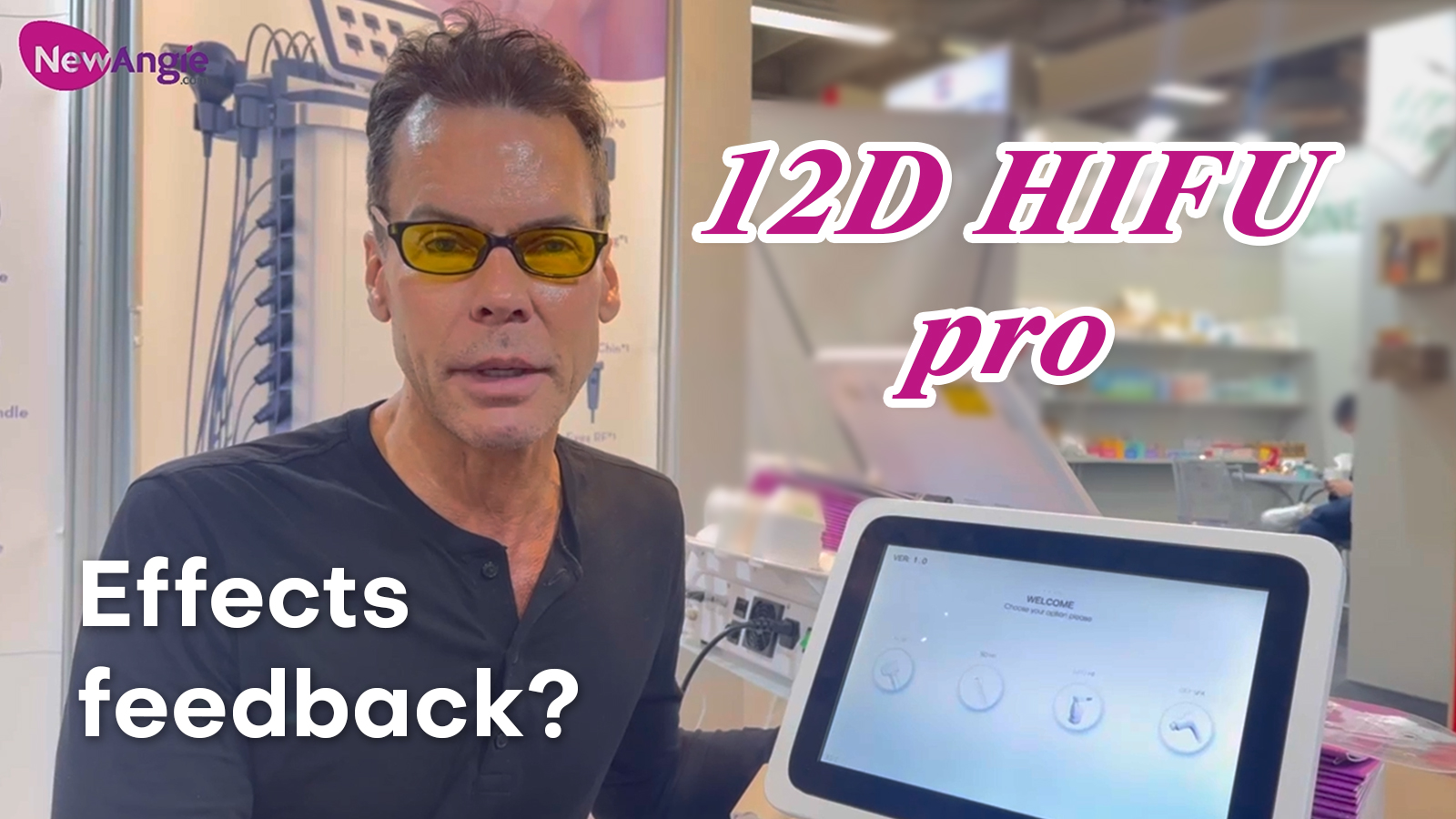 Real Results: Italian Client Reviews Newangie 12D HIFU Treatment!