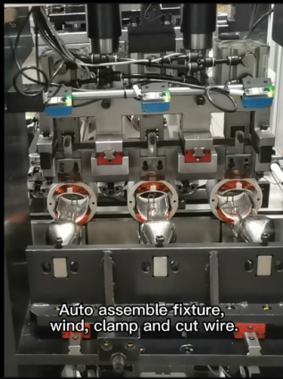 Universal motor stator winding machine