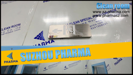 Suzhou Pharma | High-Standard Cleanroom Construction & Details Display