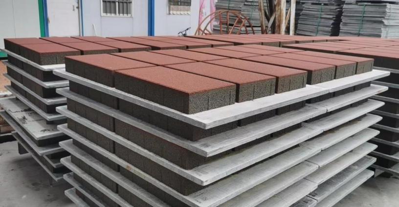 How to make permeable concrete pavers