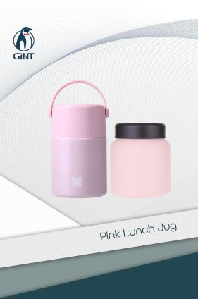 Pink Lunch Jug