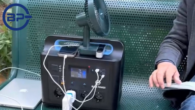 Portable solar charger power generator station