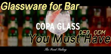 Glassware for bar that your must have