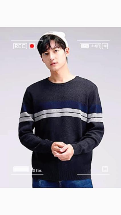 Share our new men's knitwear sweater