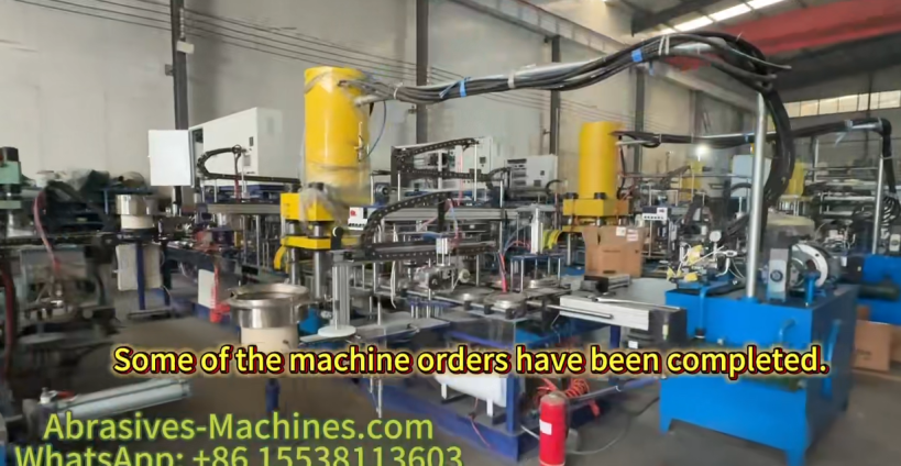 Cutting disc making machine factory