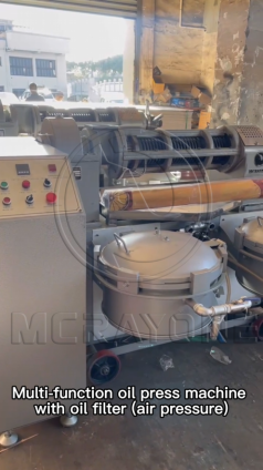 Multi-function oil press machine