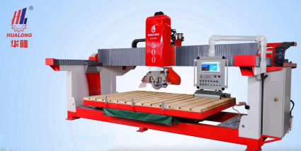 HSNC-500 CNC bridge saw stone cutting machine for granite marble