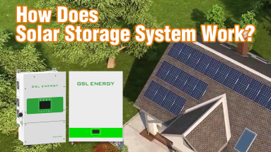 How Does GSL ENERGY LiFePO4 Battery Hybrid Inverter Home Solar Storage System Work?