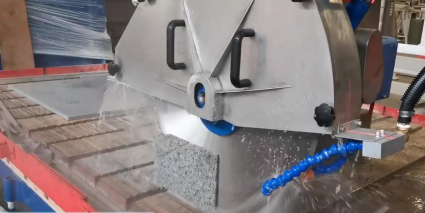 HKNC-825 5 axis Stone CNC Granite Bridge Saw Cutting Machine