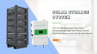 Energy Solar Storage System Hybrid Solar Power Inverter And Solar Panel Battery Storage
