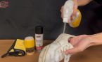 White Leather Shoes Foam Cleaner Spray