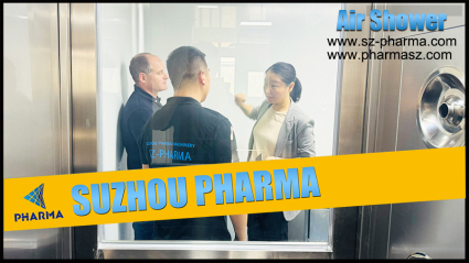 Suzhou Pharma——Real scene of the experience of the air shower