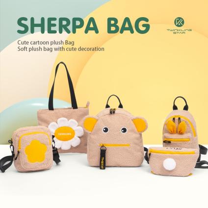 Sherpa Female Bag Lovely Fashion And Leisure ODM OEM China Bag Factory | Twinkling Star