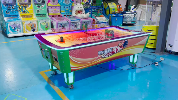 Air hockey (L Size, Curved Table )