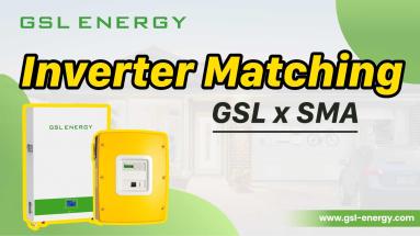 GSL ENERGY LiFePO4 Battery SMA Hybrid Inverter | Solar Battery System