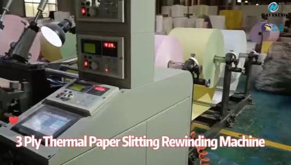 Thermal paper slitter rewinder machinery