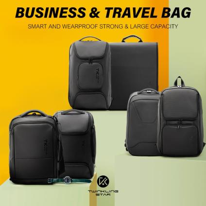 Large Capacity Commuter Backpack Series Versatile Business Trip Bags| Twinkling Star