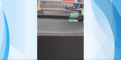 Stable fast carbon fiber fabric weaving rapier loom