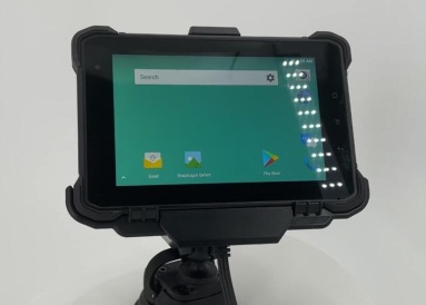 7 inch IP67 android rugged tablet docking station with vehicle tablet holder