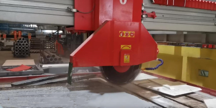HLSQ-700 stone bridge saw granite marble slab cutting machine