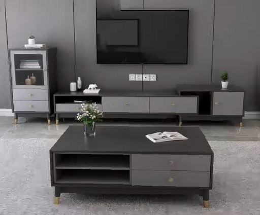 UL-20220525coffee table tv stand beside table