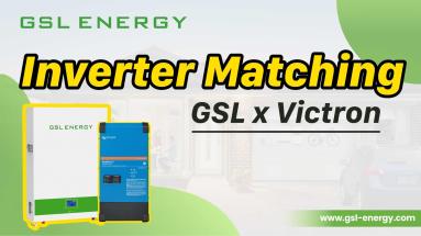GSL ENERGY LiFePO4 Battery Victron Hybrid Inverter | Solar Storage System