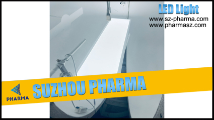 Choose SUZHOU PHARMALED lights specifically designed for cleanrooms