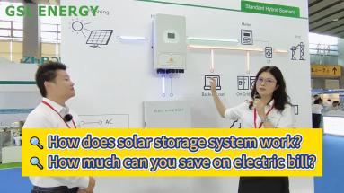 How does solar storage system work and save on electric bill? | LiFePO4 Battery Solar Storage System