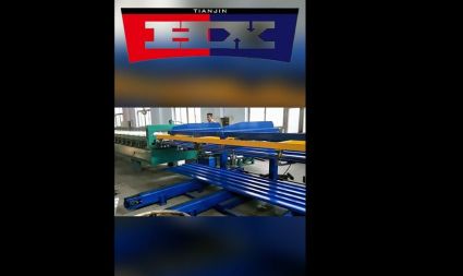 Corrugated Roof Sheet Stacking Auto Stacker Roll Forming For Single-layer Machine