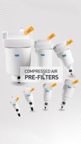 JXPC FA pre-filter, water separator, oil mist filter, and main line filter.