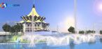 Million Dollar Gem of Borneo-Floating Musical Fountain in Kuching, Malaysia