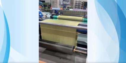 Rapier loom weaving for aramid fabric kevlar fabric