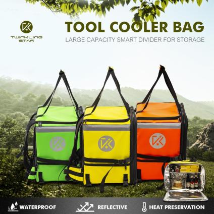 Large Capacity Delivery Backpack Large Size Food Waterproof Cooler Bag Series | Twinkling Star