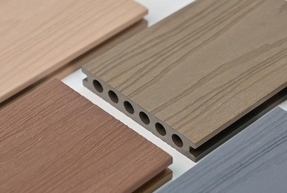 Outdoor floor composite decking board