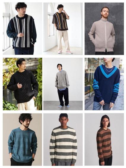 Popular cardigan sweater for men