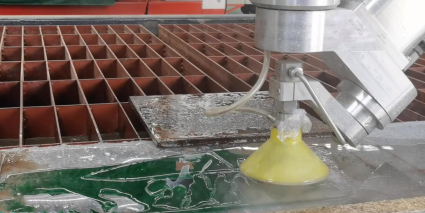 HLRC-4020 5 Axis High Pressure Waterjet Water Jet Cutter