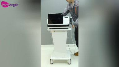 Newangie shock wave therapy machine - treats tissue damage such as muscles, ligaments and bones