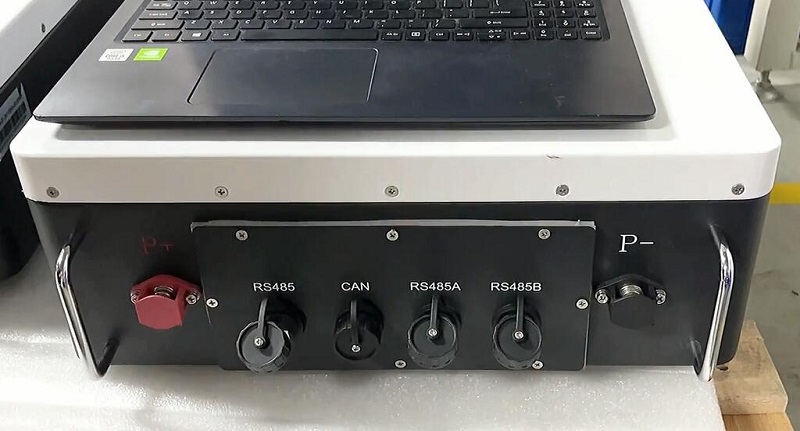 How to read 48V Lithium Ion Wall Mount Solar Energy Storage Battery backup Information on Computer?
