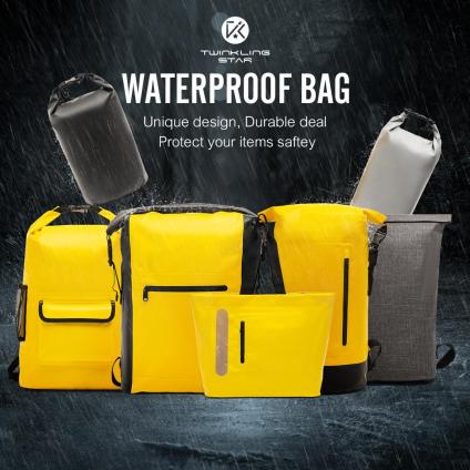 Heat Seal Waterproof Backpack Daily Waterproof Tote Fashion Leisure | Twinkling Star