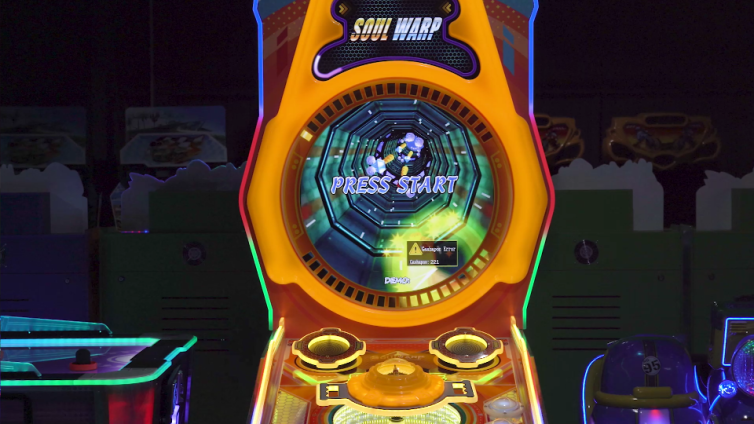 Soul Warp game machine
